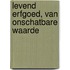 Levend erfgoed, van onschatbare waarde