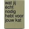 Wat jij écht nodig hebt voor jouw kat door Sulti Keijzer